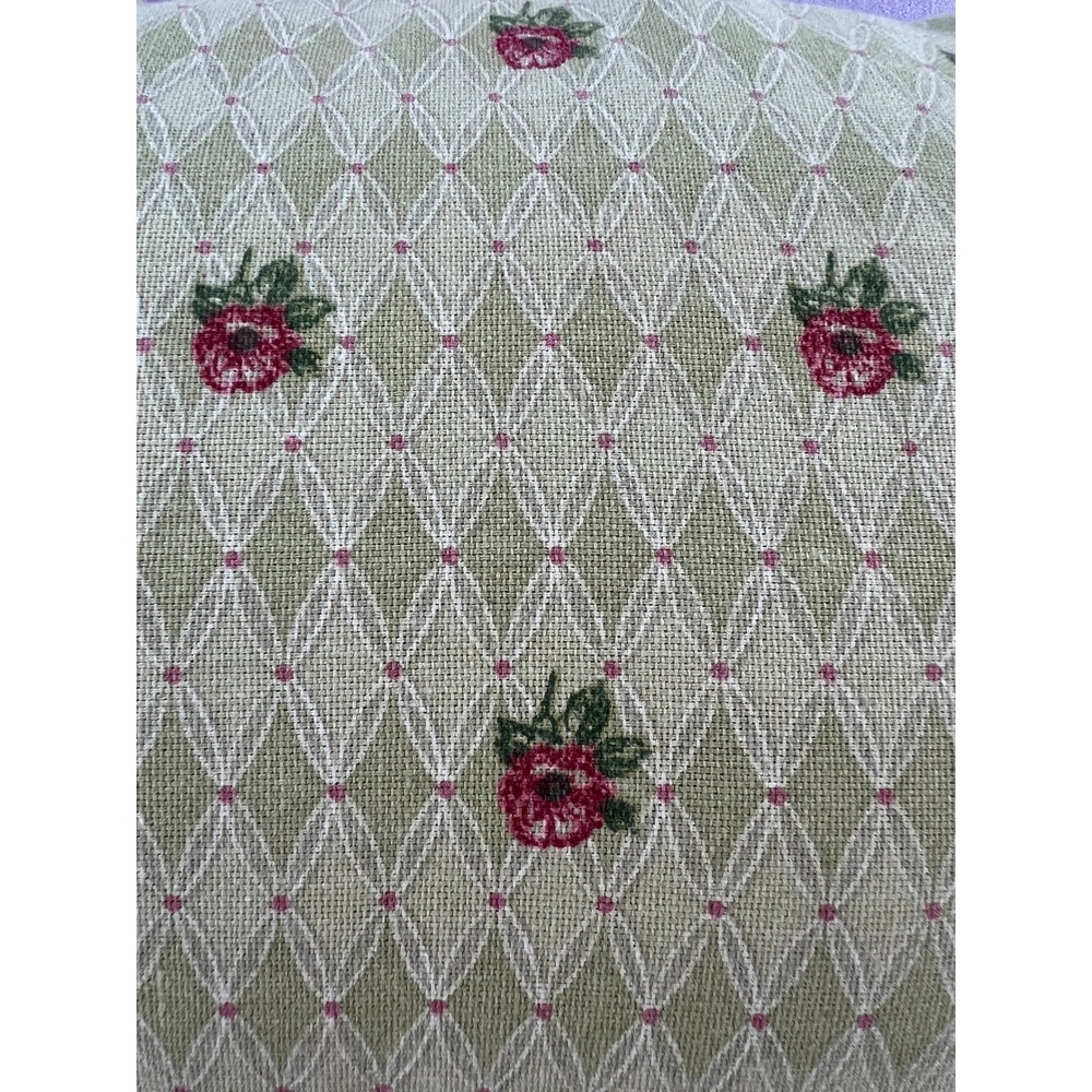 Vintage Romantic Floral‎ Pillow Set Embroidered Cottagecore French Country Decor - Picture 15 of 16